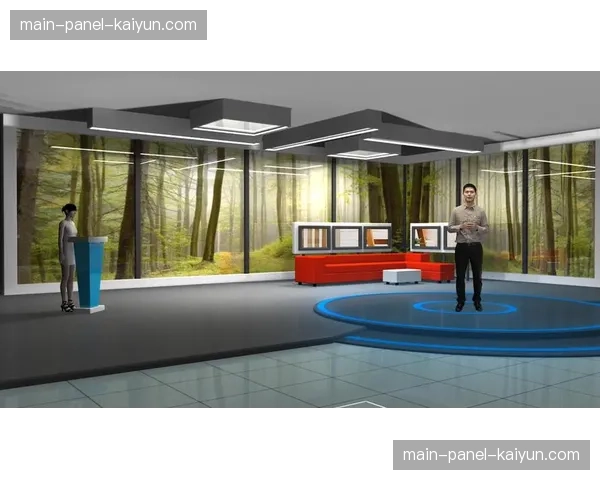 虚拟演播套件在本季度广泛应用 这种融合不仅提效还极大地丰富了画面语言